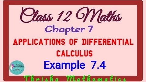 class 12 maths chapter 7 example sum 7.4