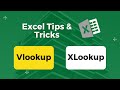 VLOOKUP and XLOOKUP Tutorial | VLOOKUP &amp; XLOOKUP Difference | Excel Tutorial