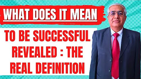 A Tangible And Unique Definition Of Success Explained