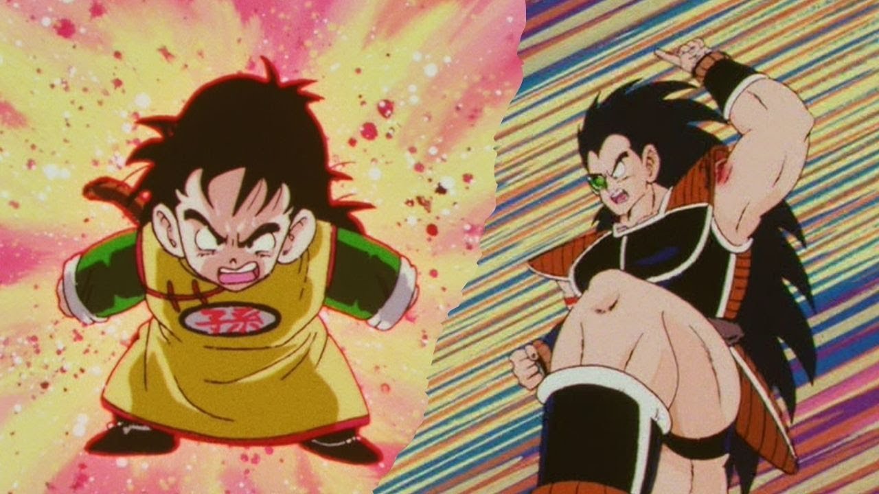 Raditz vs Gohan's Hidden Power (Japanese)