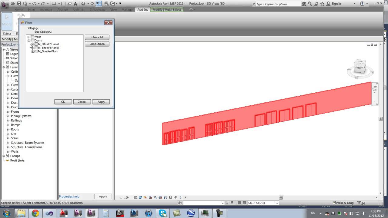 Autodesk Revit Filter Selection updated - YouTube