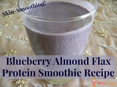 Blueberry Flax Smoothie Recipe