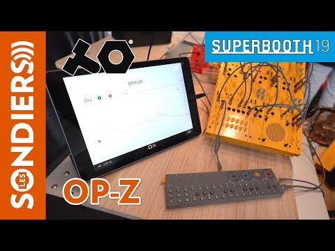 [SUPERBOOTH 2019] TEENAGE ENGINEERING OP-Z / Maintenant avec le sampling (doublage en français)