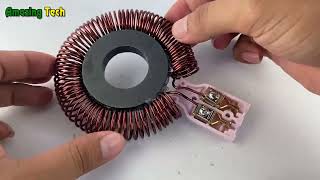 How TO Make Electric Generator 220v 6000w