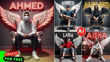 How to create 3D AI Attitude boy+girl Images | Viral photo editing | bing image creator tutorial