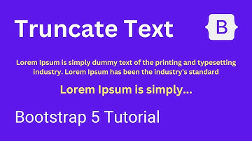 Truncate Text in Bootstrap 5- Funku Coder | Bootstrap 5 tutorial for beginners