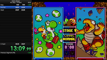 Tetris Attack Easy - V-Hard PB.