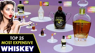 3D Comparison: Top 25 Most Expensive Whiskey in The World in 2022 | Whisky Price Comparison