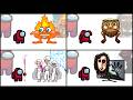 Mini Crewmate Kills Steal a Brainrot Characters | Among Us