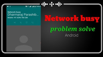 How to network busy problem solve in Android |#mobilerepair#network busy problem kaise thik kare🥰🔥