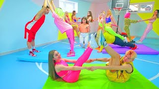 Défi Yoga à l'école de Diana ! | De Nerd E-GIRL à Soft PRINCESSE !