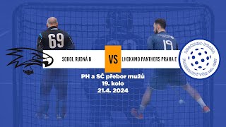 Sokol Rudná B vs Panthers Praha E Lhokamo