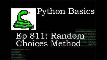 Python Basics Tutorial Cleaner Random Password Generator with Random Choices Method