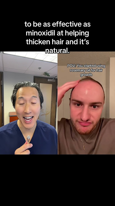 Does Rosemary Oil Help With Hair Growth? #rosemaryoil