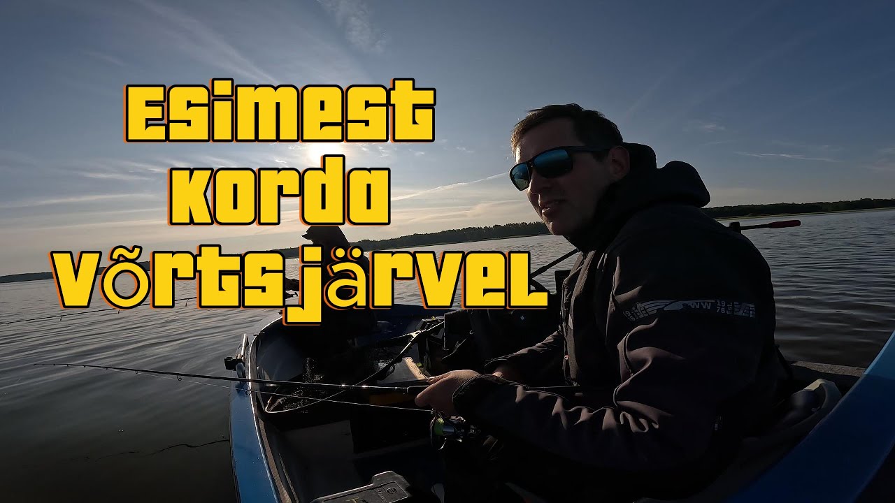 Esimest korda Võrtsjärvel kohal