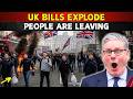 BILLS TOO HIGH?! UK Residents LEAVING as Protests EXPLODE!