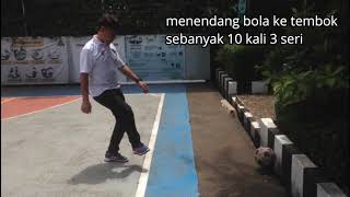kelas 3 sd menendang dan menggiring (DRIBBLING) bola (gerak manipulatif