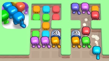 Block Jam 3D - All Levels Gameplay Android, iOS