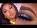 Colorful Fall makeup tutorial - Queenii Rozenblad