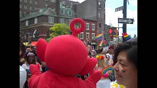The Teletubbies At The Pride Parade In Manhattan 2021 01