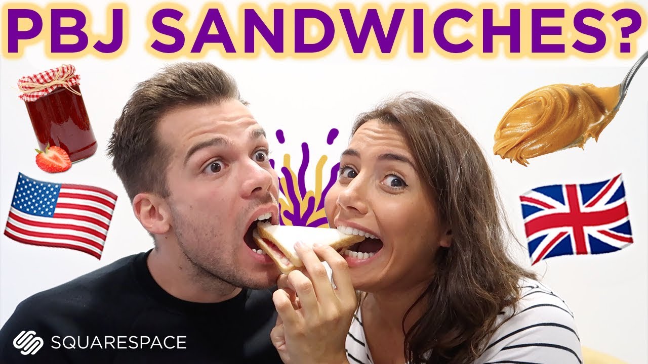 BRITISH Try PBJ SANDWICHES for the FIRST TIME