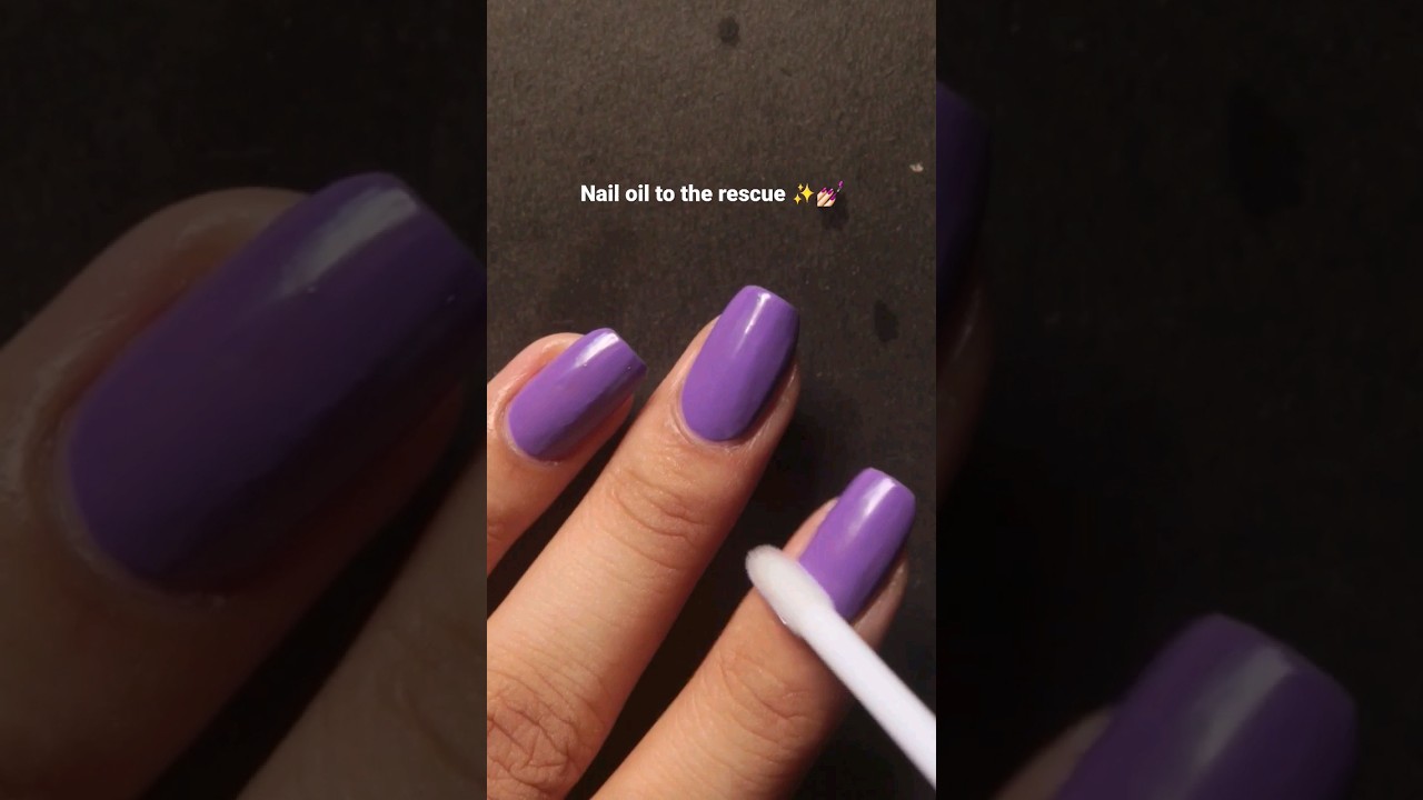 This is how I apply nail oil regularly? ✨️💅🏻💖 #shorts #nailcare #nailoil  #longnails #naturalnails 