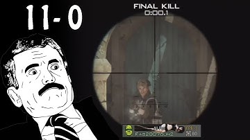 MW3 S&D 11-0 Time lapse Gameplay