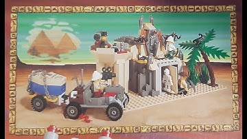 Lego 5988 - an instruction to build alternative model "A" from back wall of this set