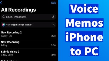Transfer Voice Memos from iPhone to PC without iTunes