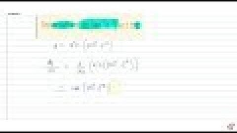 JEE MAINS 2018 Find derivative of   ltmath gt  ltmrow gt  ltmi gtsin lt/mi gt ltmrow gt ltmo gt...