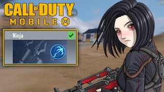 25 KILL USING NINJA CLASS | SOLO VS SQUAD GAMEPLAY CODM BATTLE ROYALE