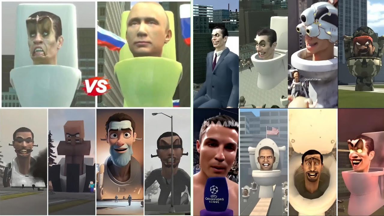 SKIBIDI TOILET BATTLE