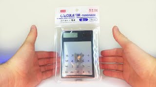 Daiso Transparent Calculator | Product Review screenshot 2