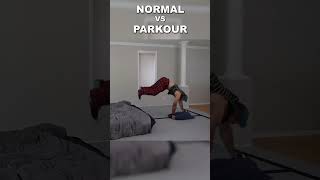 Wait For It…🔥 Parkour Vs Normal People