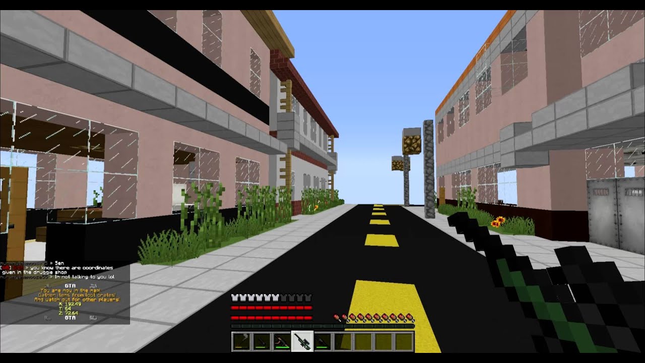 Minecraft GTA Server Gameplay - YouTube.