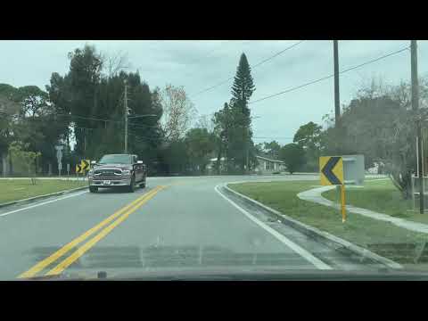 Driving In Pinellas Park Florida United States