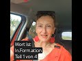 Wort ist In.Form.ation Teil 1 von 4