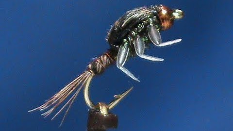 Fly Tying a Hemingway Rubber Leg Pheasant Tail with Jim Misiura