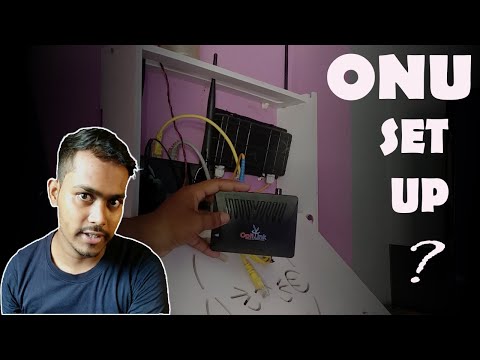 How To Configure Opti link ONU| Fiber To Ethernet Converter Connection |small tech pizus|