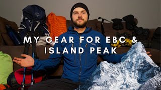My Everest Base Camp & Island Peak Gear List (Pre Trip)