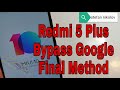 BOOM!!! Xiaomi Redmi 5 Plus /MEE7, MEG7, MET7/. Remove Google Account Bypass FRP. Without PC!!!