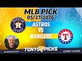 Astros vs. Rangers MLB Betting Odds &amp; Picks, 5/27/26 | Night Moves Show