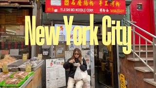 EVERYTHING I ATE IN NYC | Bagels, Pizza, Omakase, Ramen, Chinatown, Cafés
