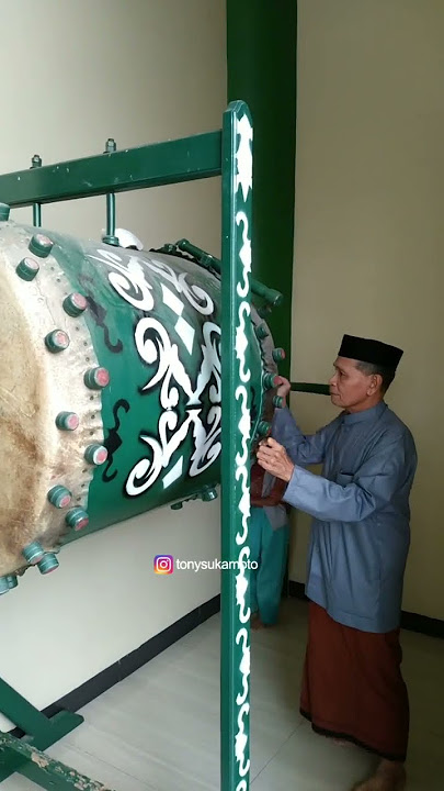Suara bedug sebelum shalat jumat #bedugmasjid #bedug