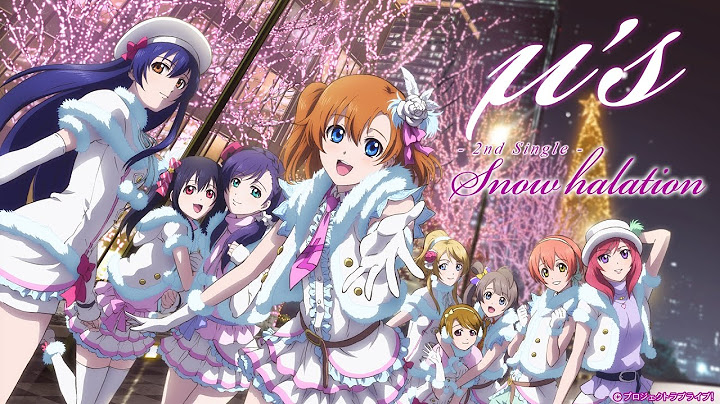 Snow halation - Love Live!