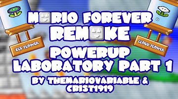 Mario Forever Remake v4.0 • Powerup Laboratory Part 1 • Captions