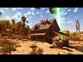 Western Starter House & Small Stables | Build Tutorial | ARK: Survival Ascended