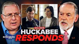 WATCH: Mike Huckabee's BLUNT Response to Tucker Carlson | Full Interview | Rosenberg Report