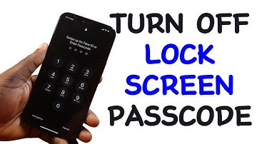 How to Turn Off Lock Screen Passcode on iPhone 12