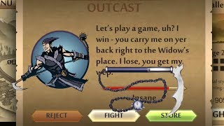 Shadow Fight 2 Special Edition || Act V - Challenger OUTCAST - Heavy Kusarigama  「Android Gameplay」